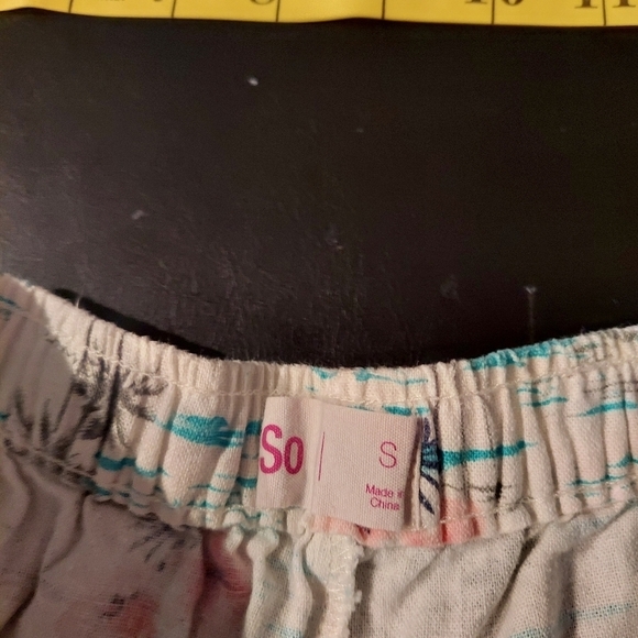 Juniors SO Beach Shorts Size Small - Picture 4 of 7